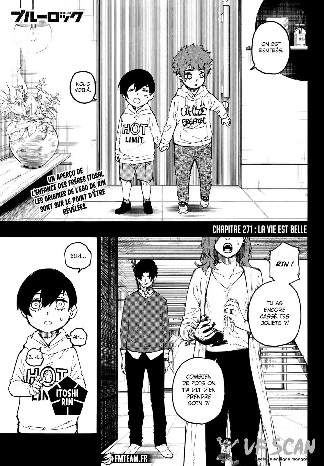 Blue Lock 271 page 1