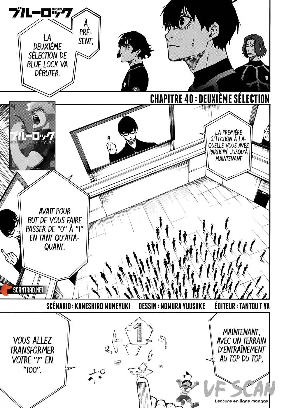 Blue Lock 40 page 1