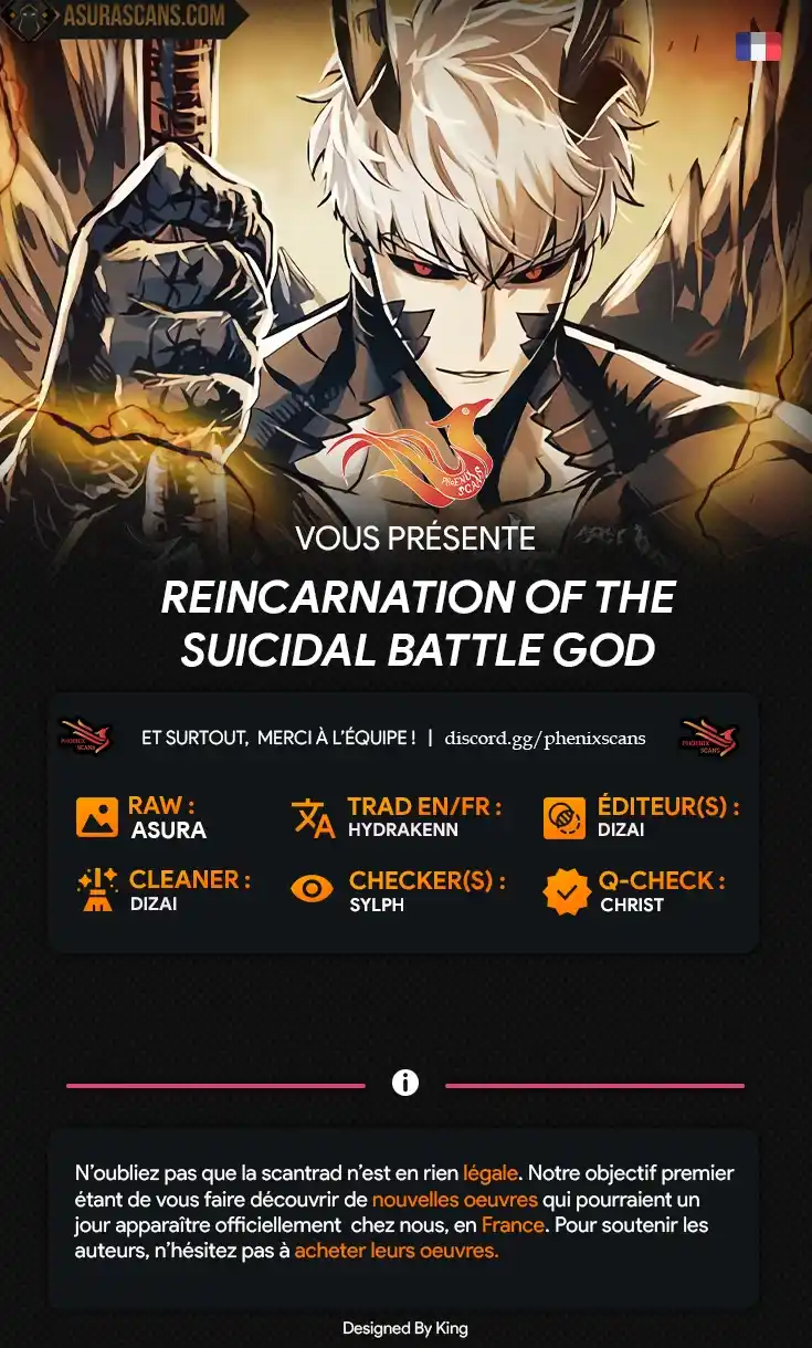 Reincarnation of the Battle God 75 page 1