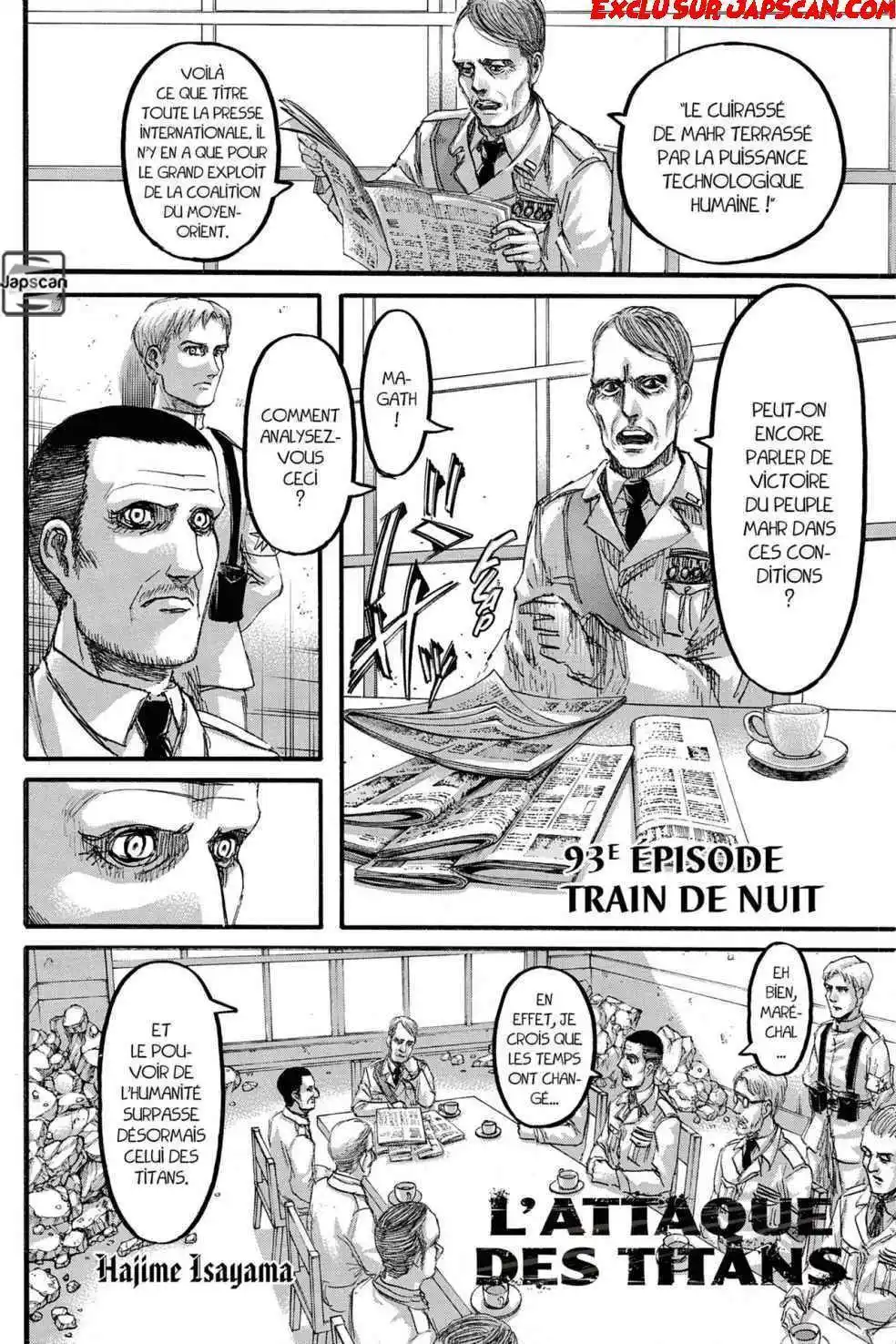Shingeki No Kyojin 93 page 3