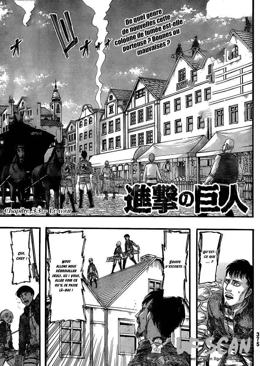 Shingeki No Kyojin 33 page 1