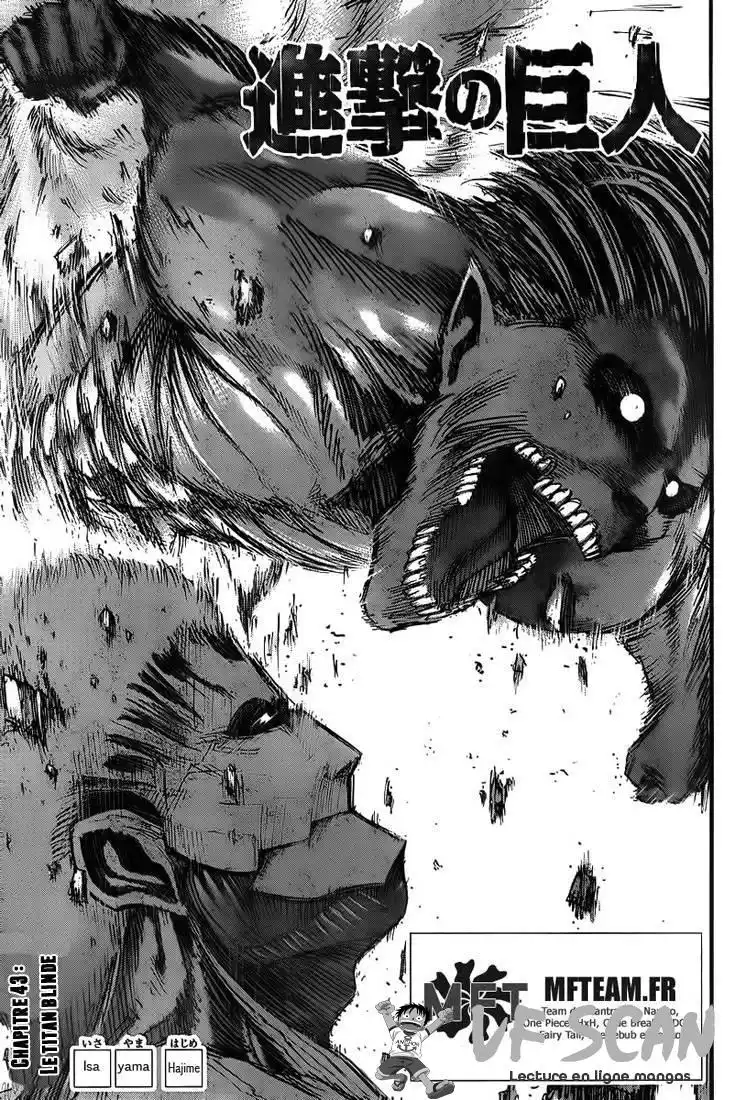 Shingeki No Kyojin 43 page 1