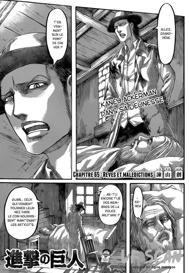 Shingeki No Kyojin 65 page 1
