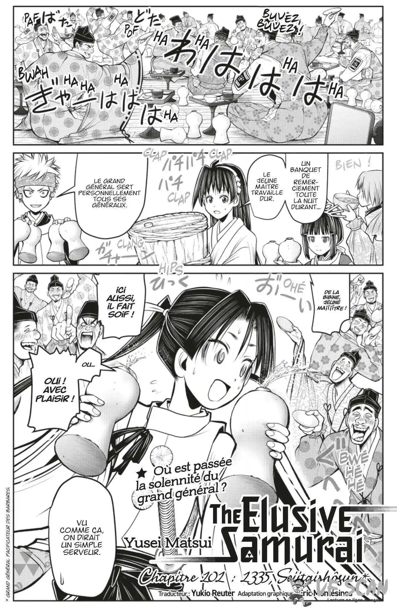 The Elusive Samurai 101 page 1