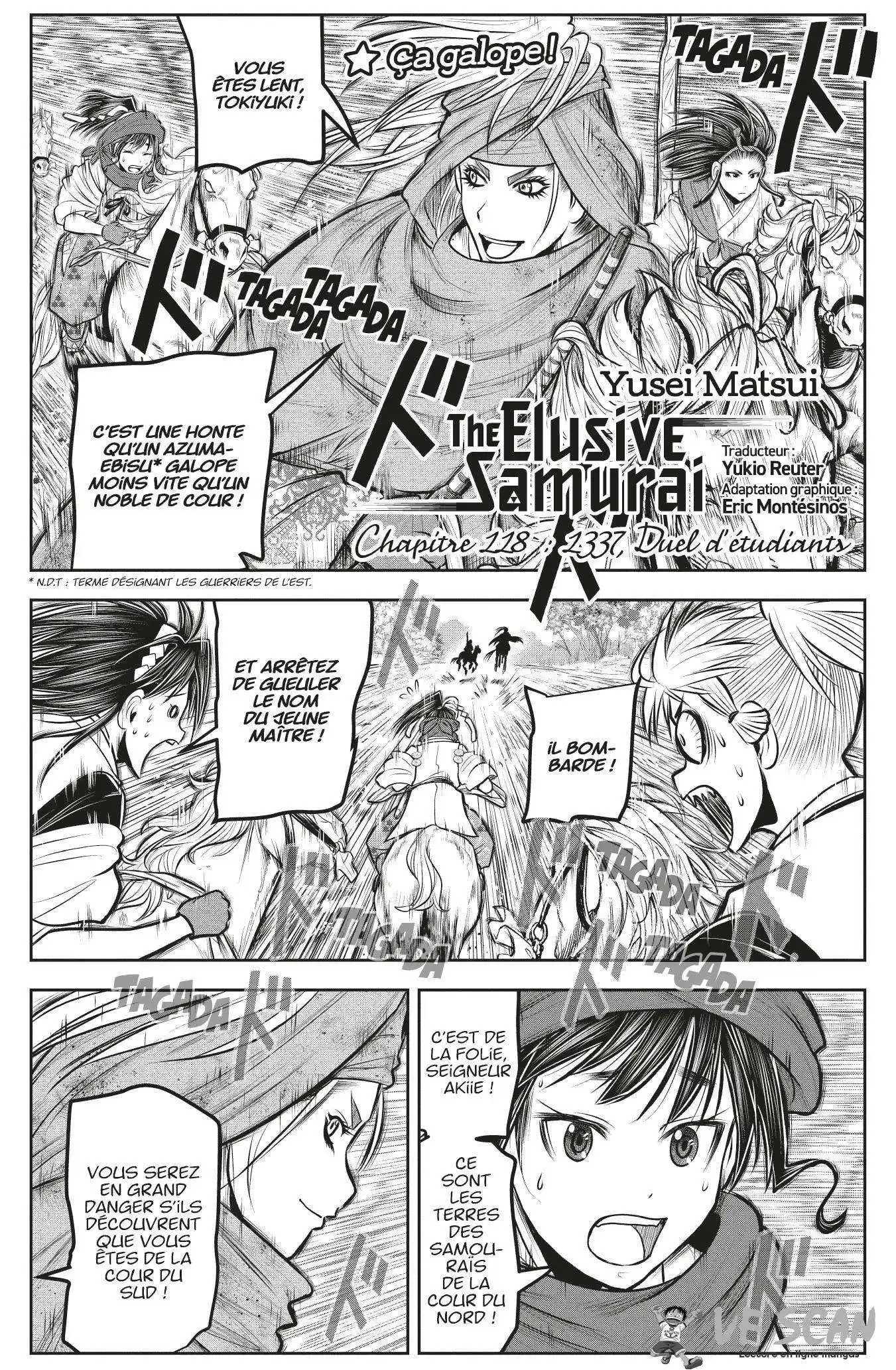 The Elusive Samurai 118 page 1