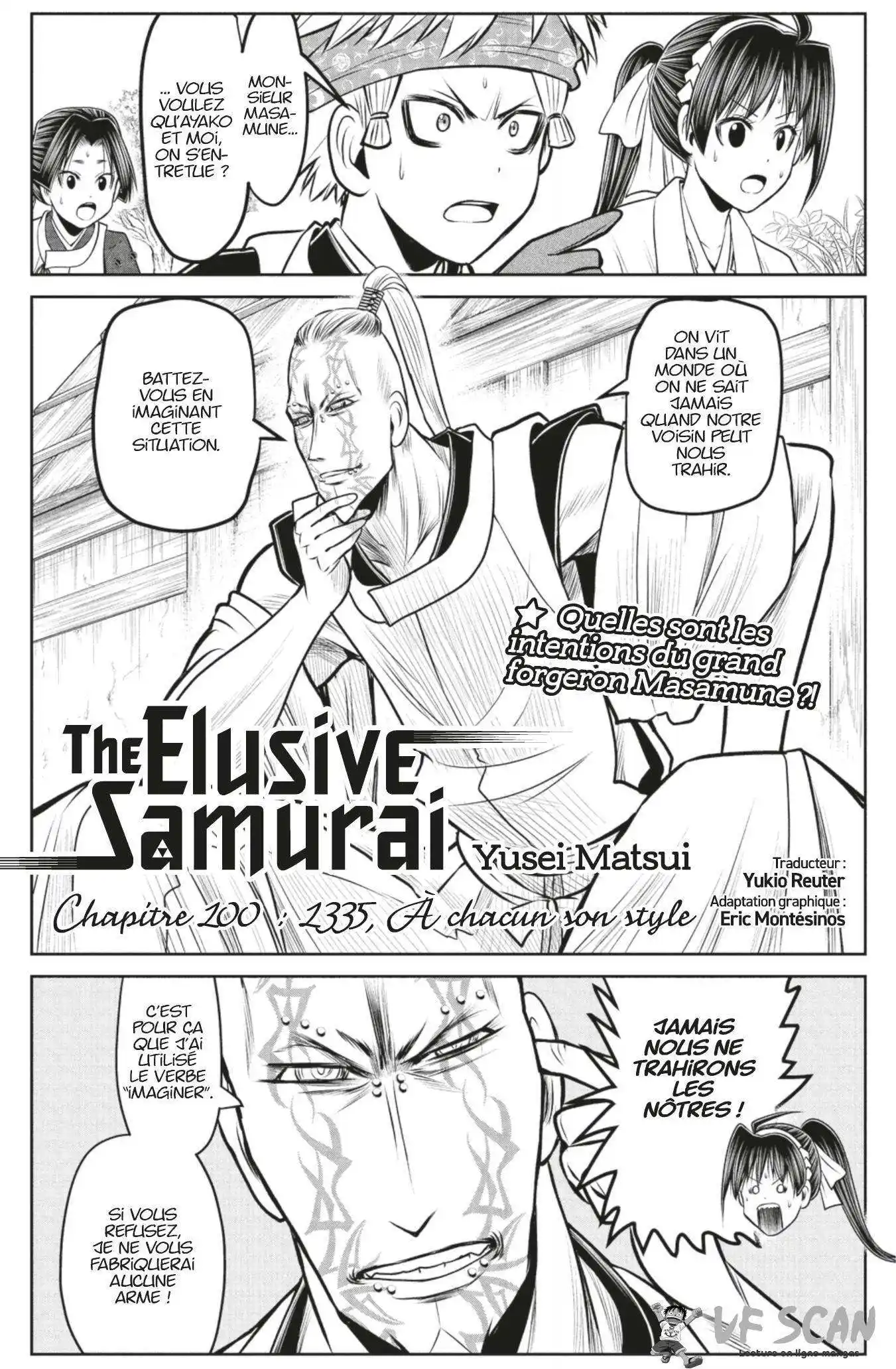 The Elusive Samurai 100 page 1