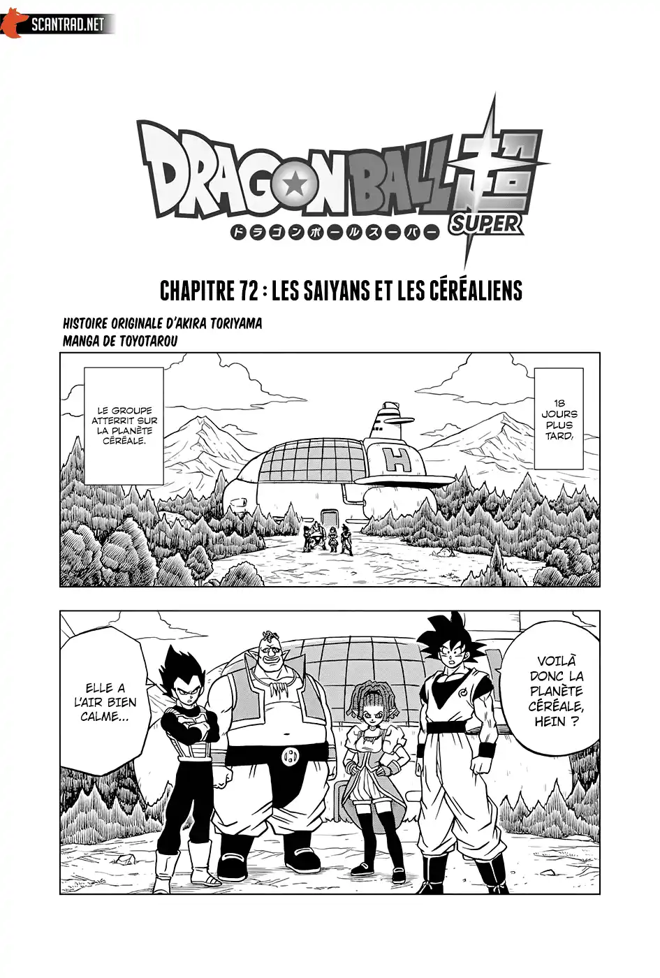 Dragon Ball Super 72 page 1