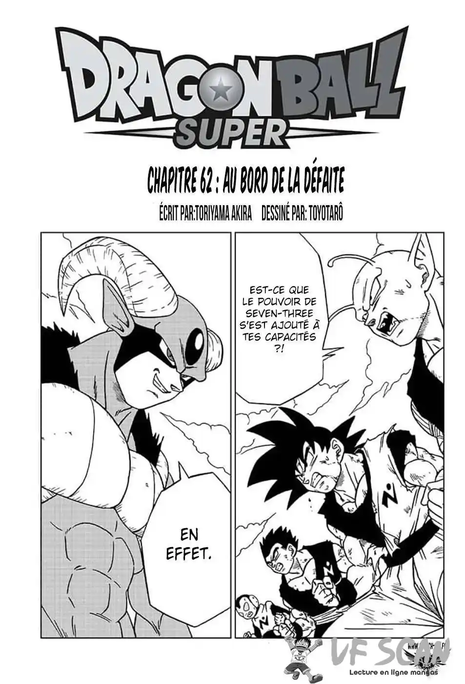 Dragon Ball Super 62 page 1