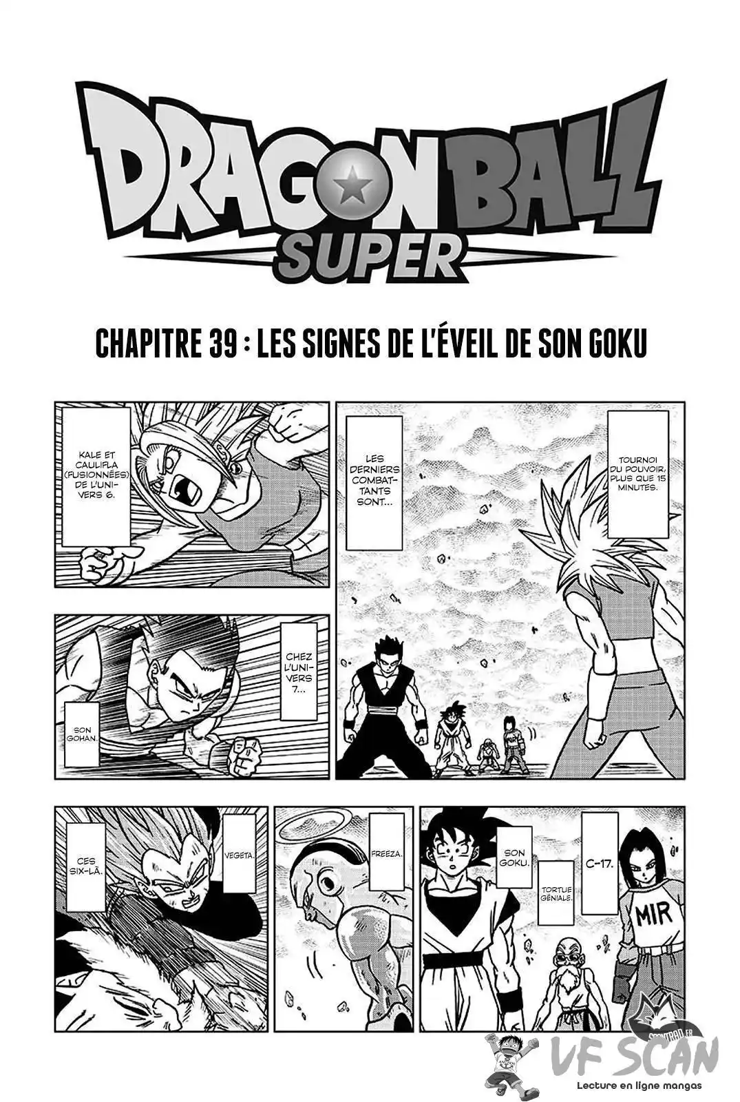 Dragon Ball Super 39 page 1