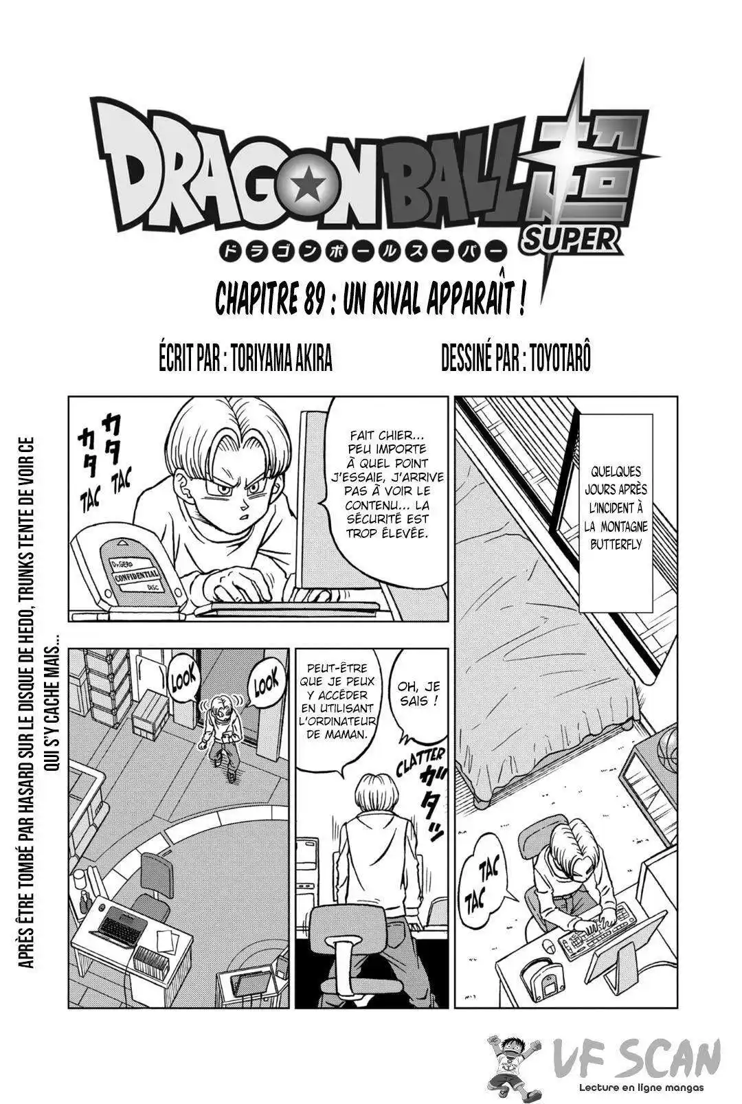 Dragon Ball Super 89 page 1