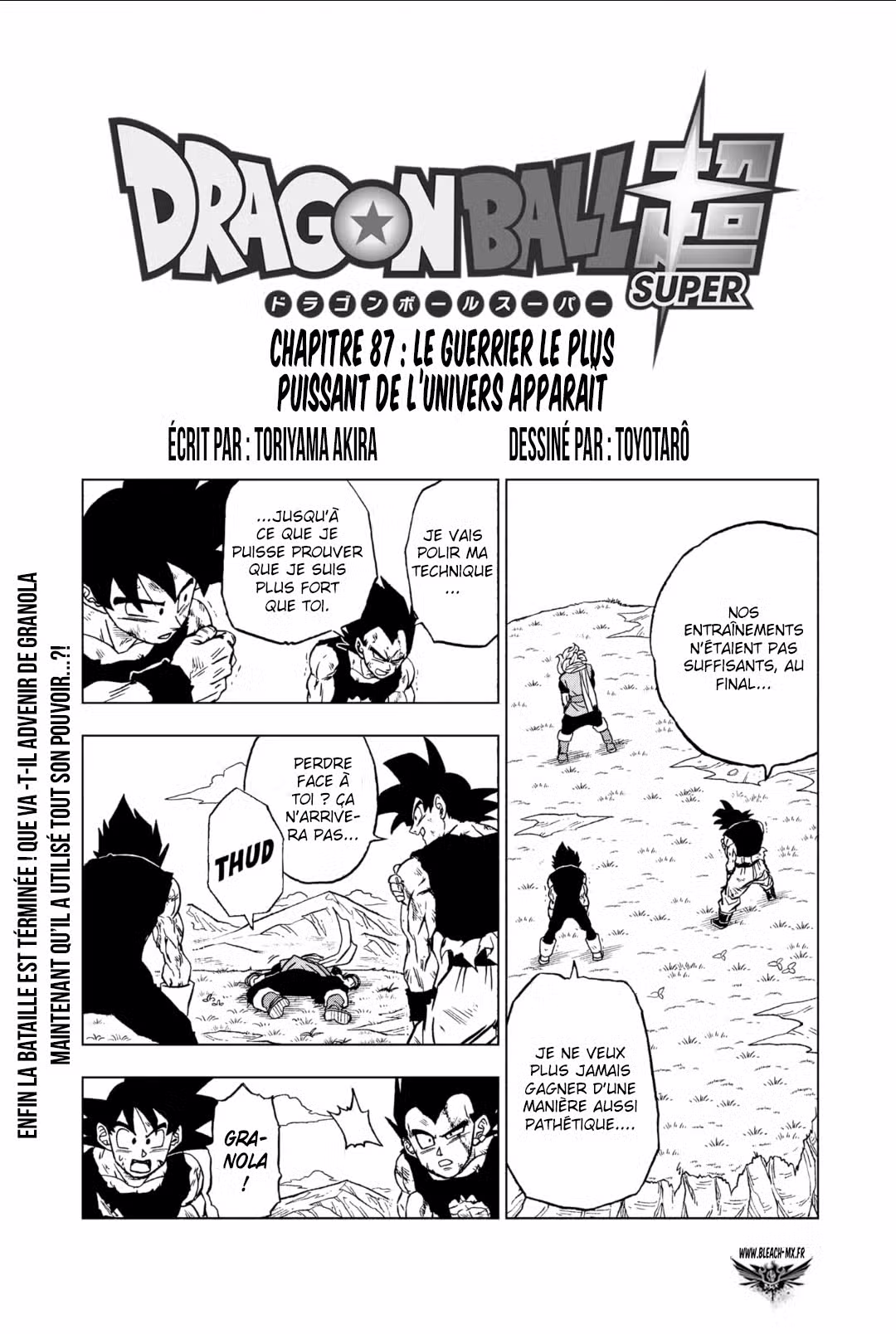 Dragon Ball Super 87 page 1