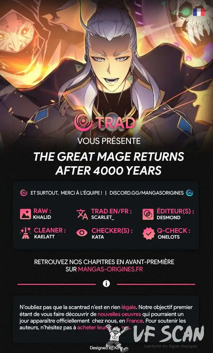 The Great Mage Returns After 4000 Years 163 page 1