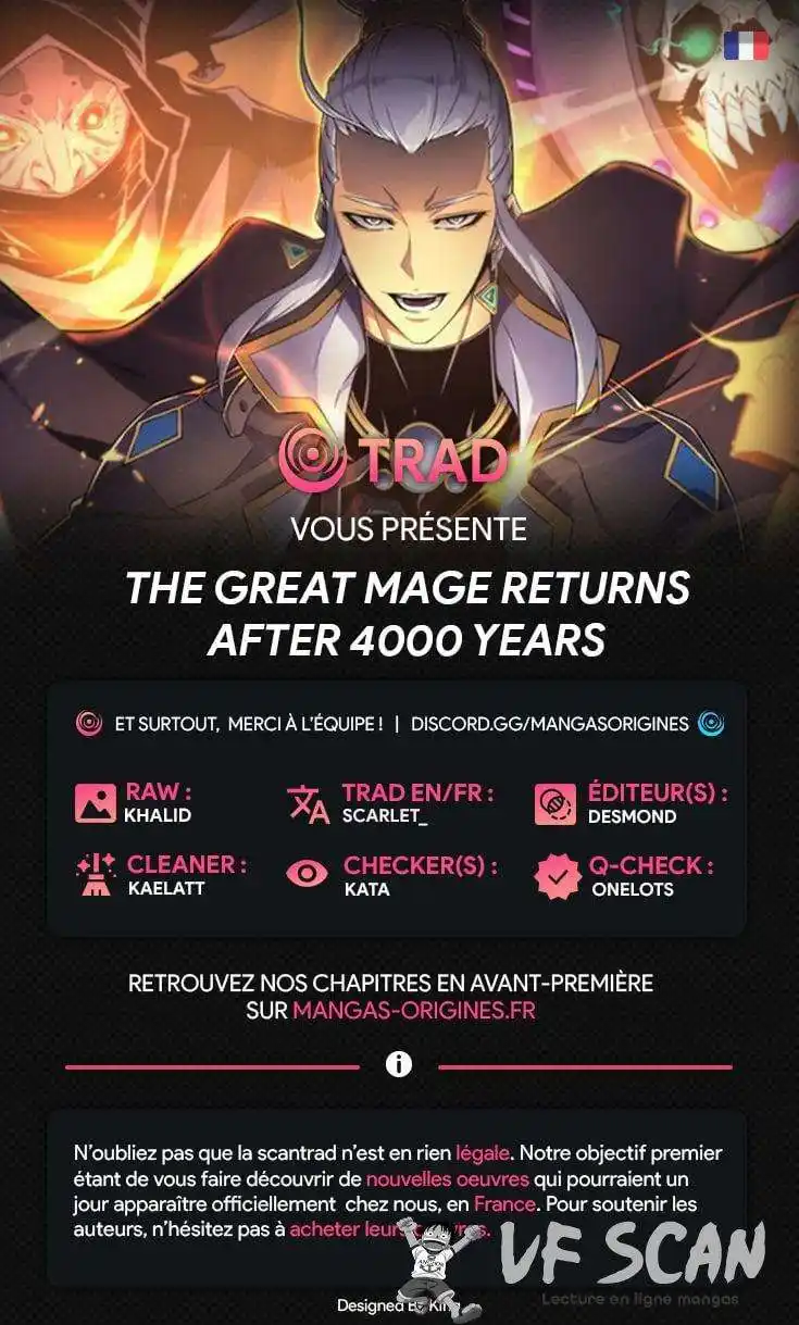 The Great Mage Returns After 4000 Years 162 page 1