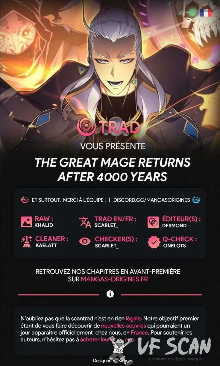 The Great Mage Returns After 4000 Years 161 page 1