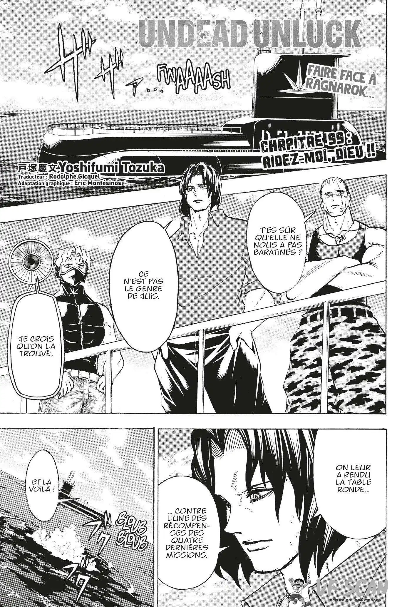 Undead Unluck 99 page 1