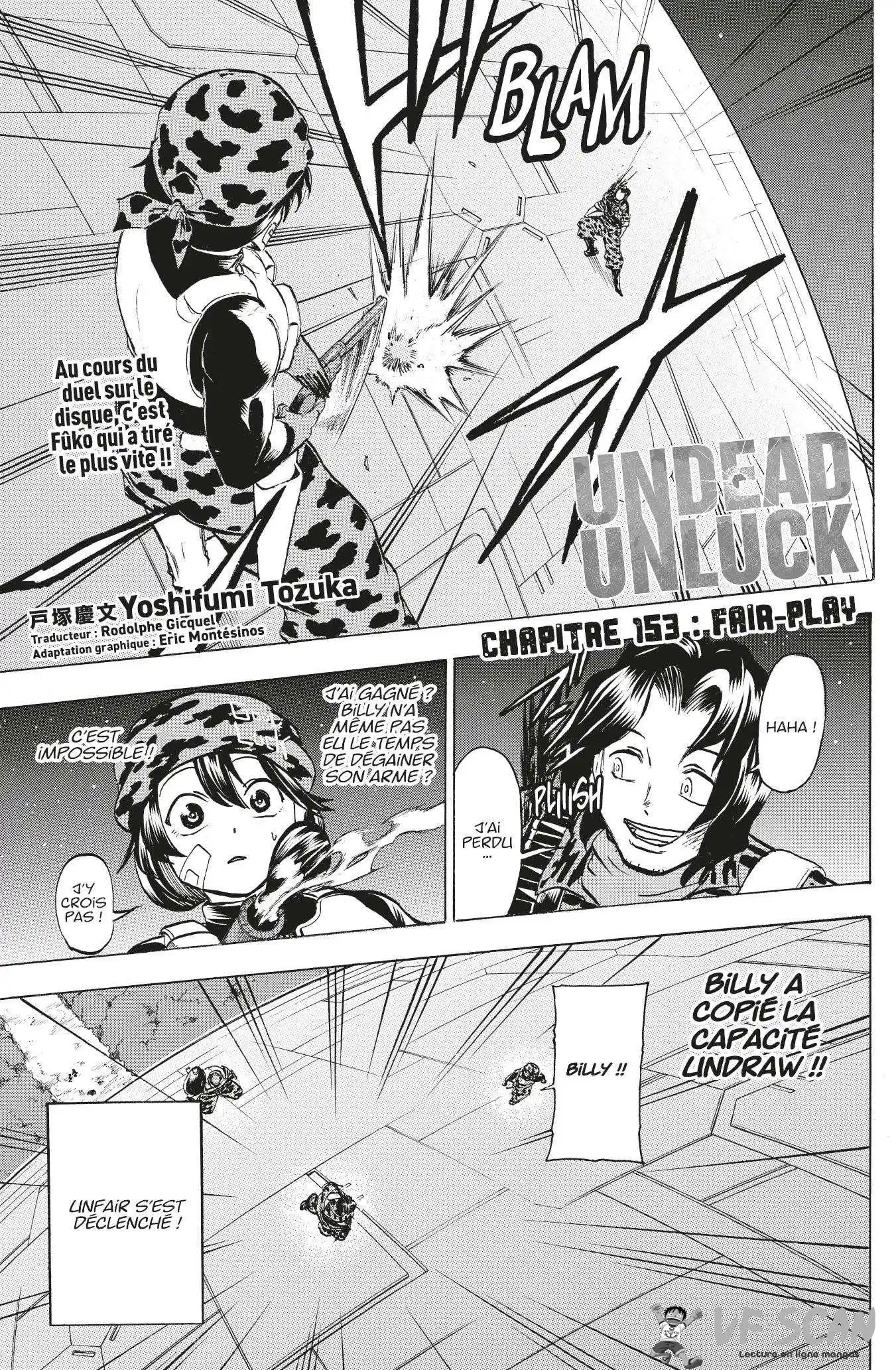 Undead Unluck 153 page 1