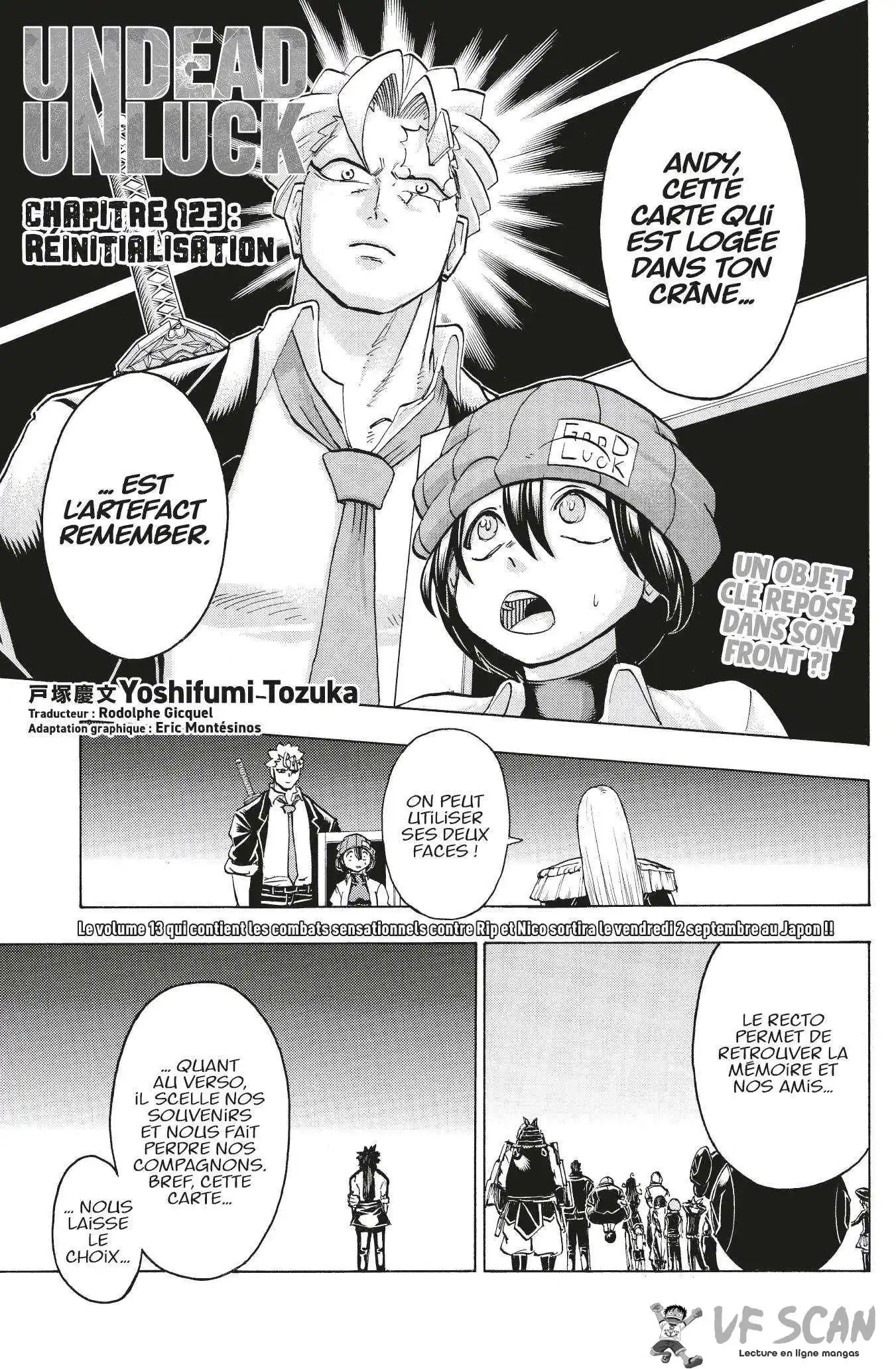 Undead Unluck 123 page 1