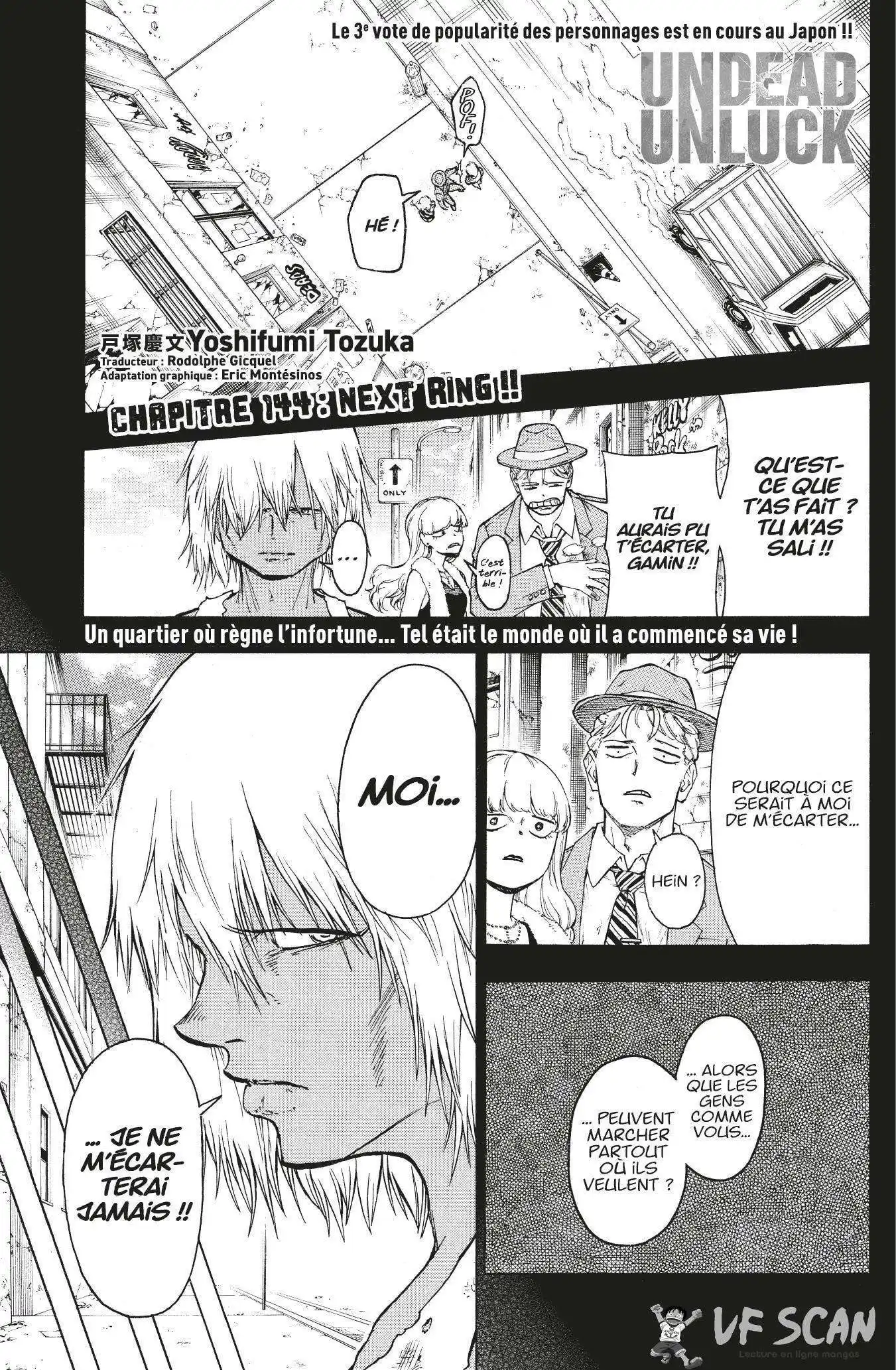 Undead Unluck 144 page 1