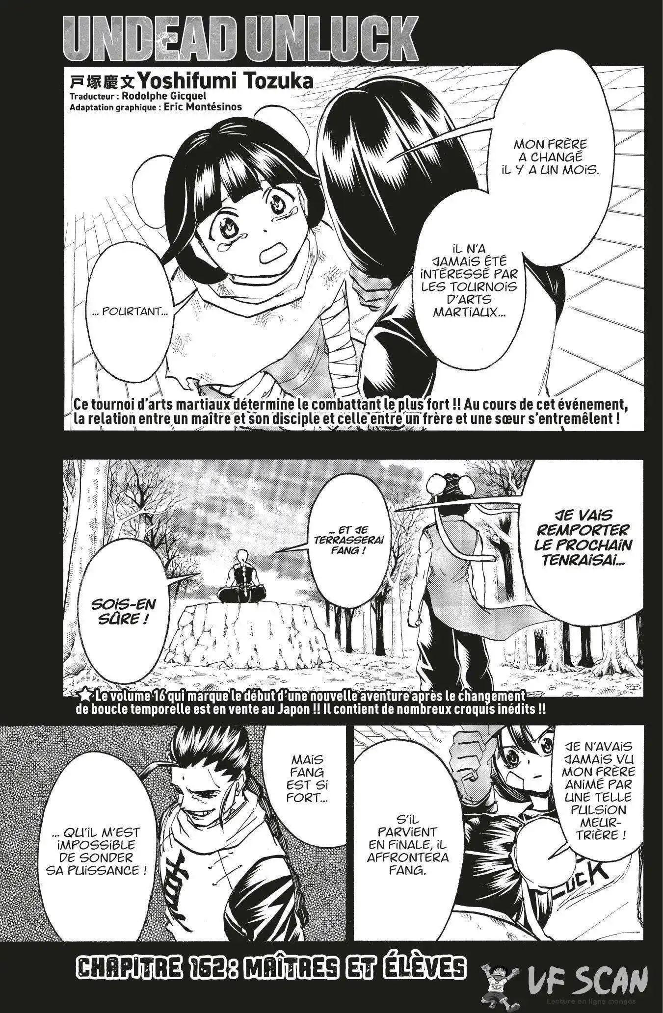 Undead Unluck 162 page 1