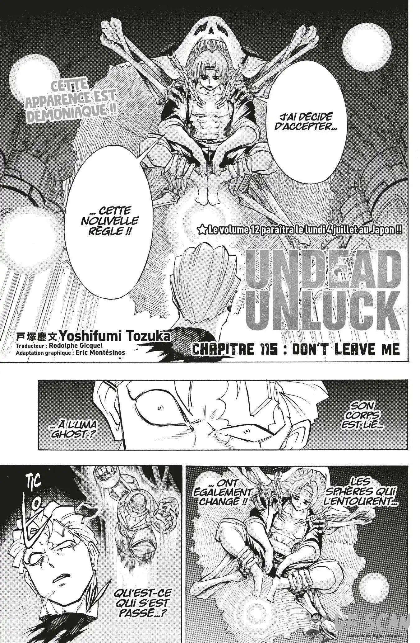 Undead Unluck 115 page 1