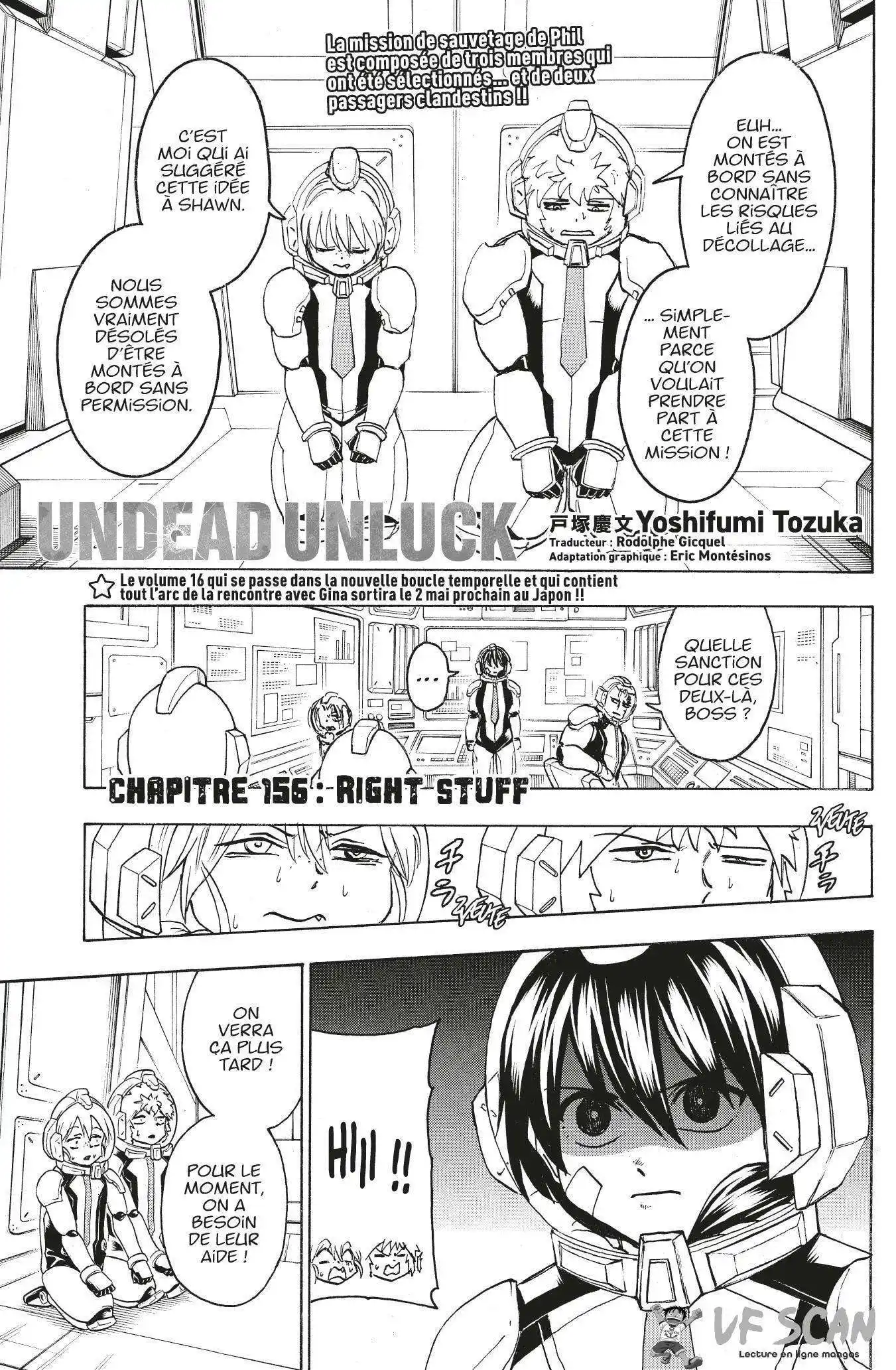 Undead Unluck 156 page 1