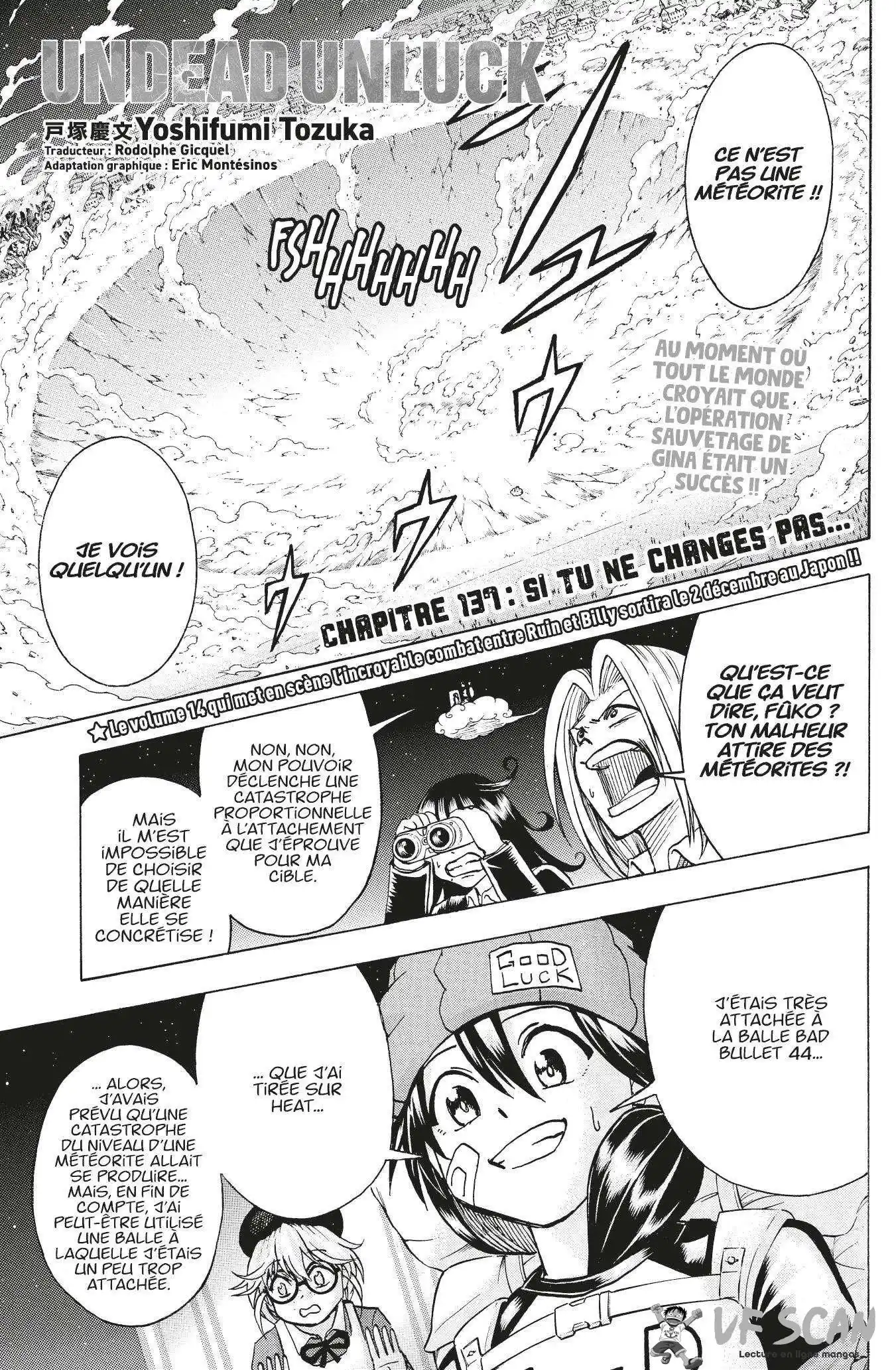Undead Unluck 137 page 1