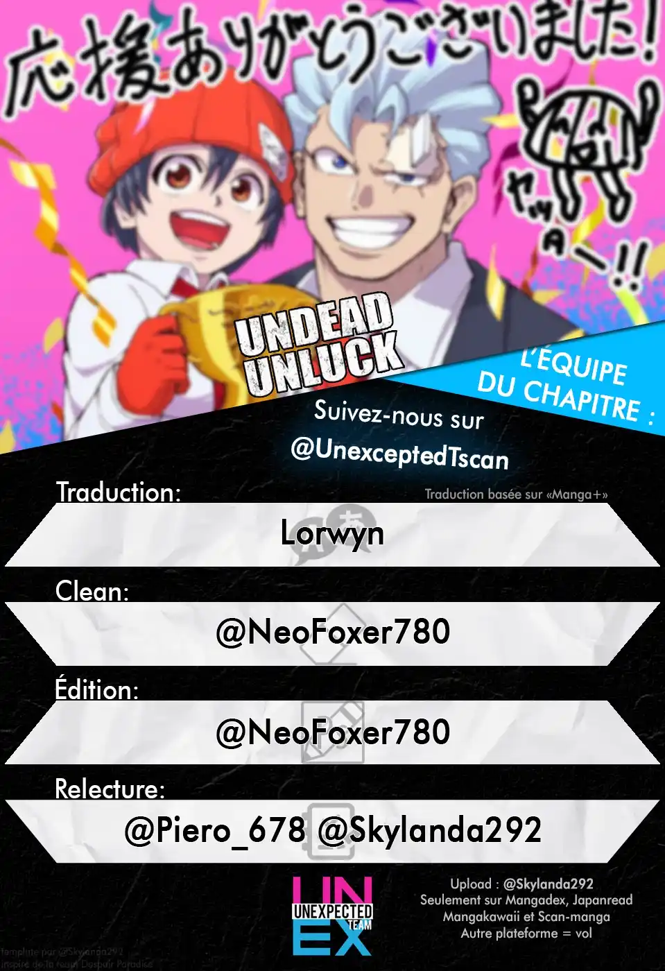Undead Unluck 27 page 1