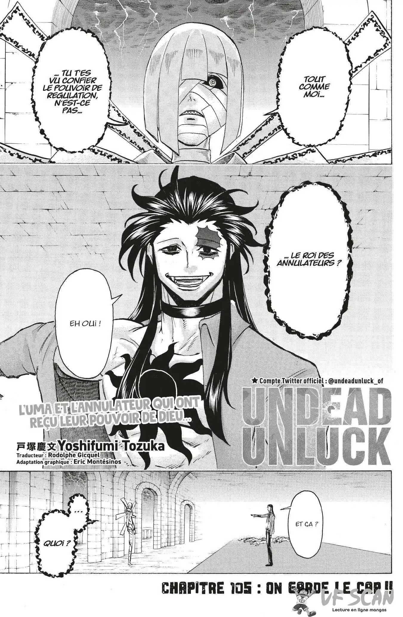 Undead Unluck 105 page 1