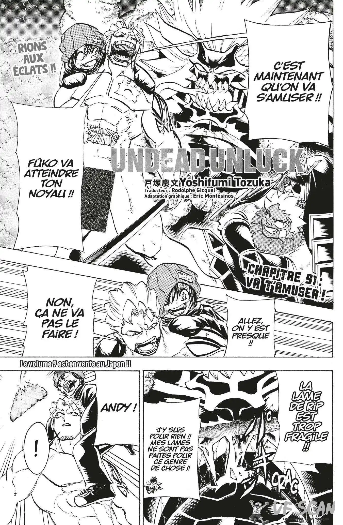 Undead Unluck 91 page 1
