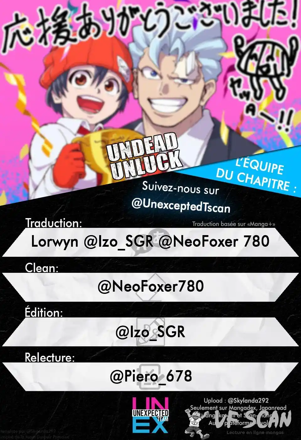 Undead Unluck 33 page 1