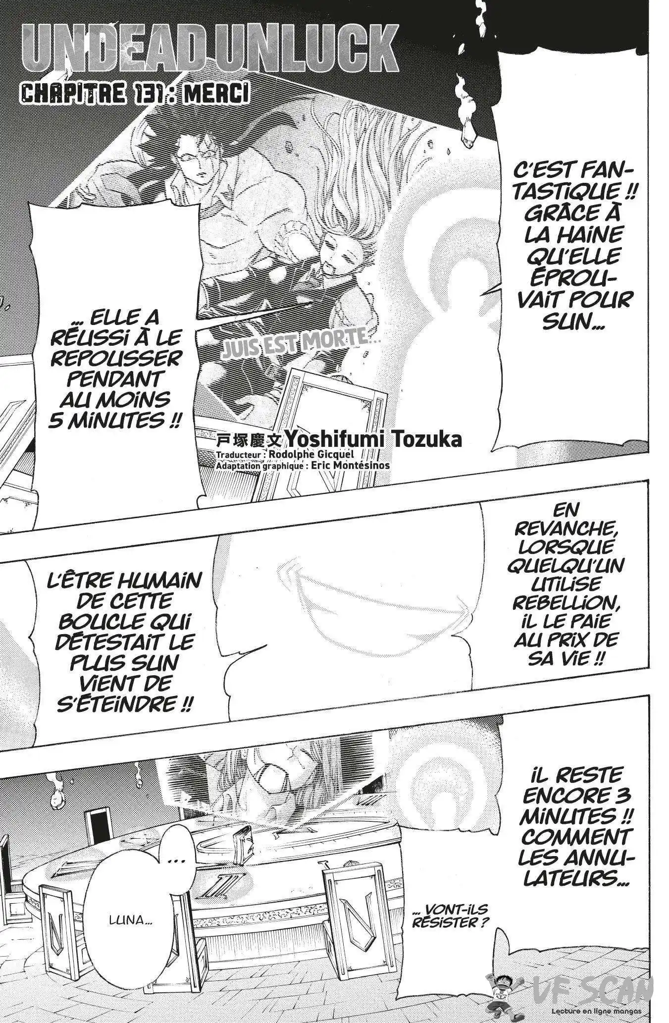 Undead Unluck 131 page 1