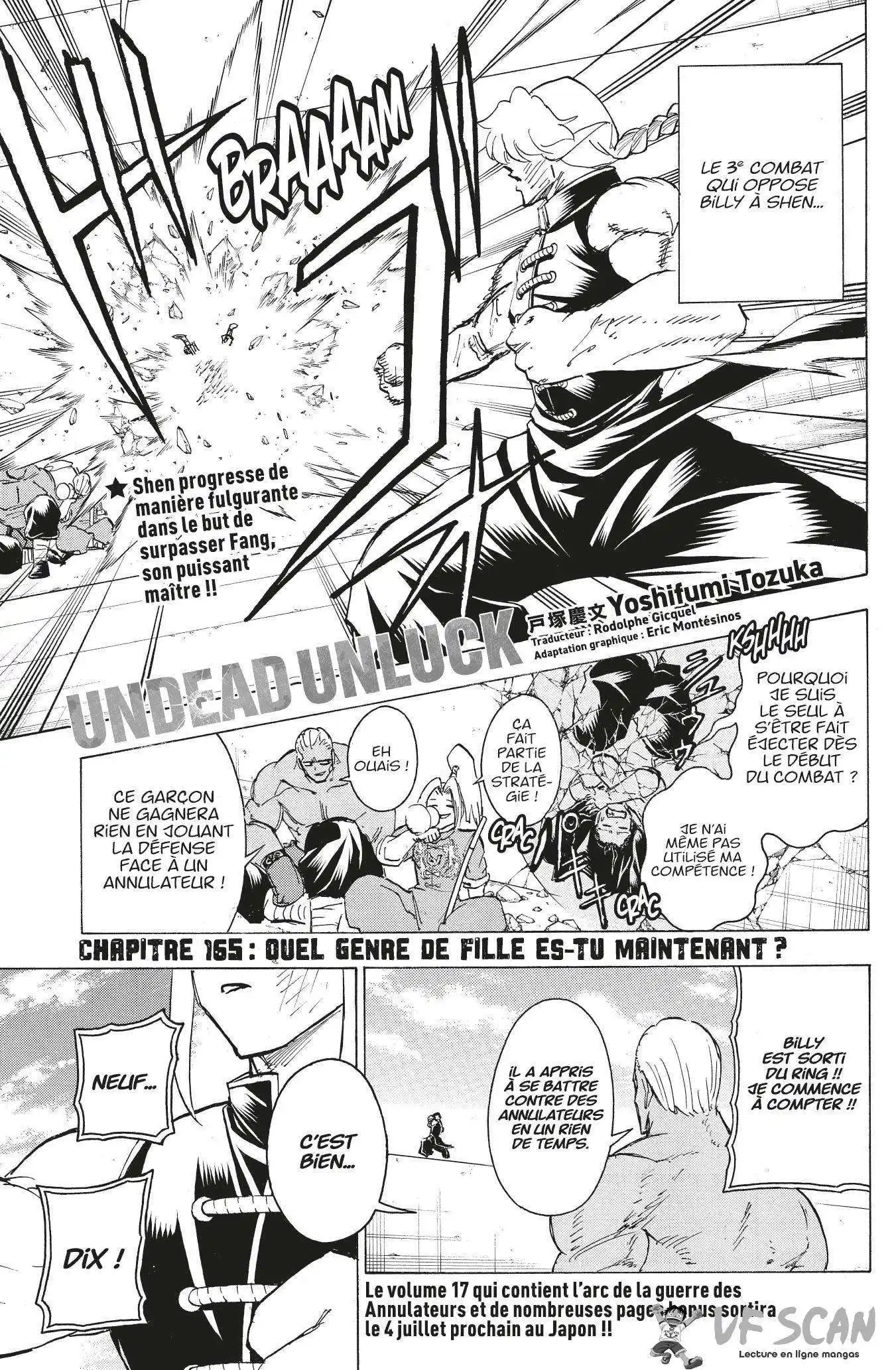 Undead Unluck 165 page 1