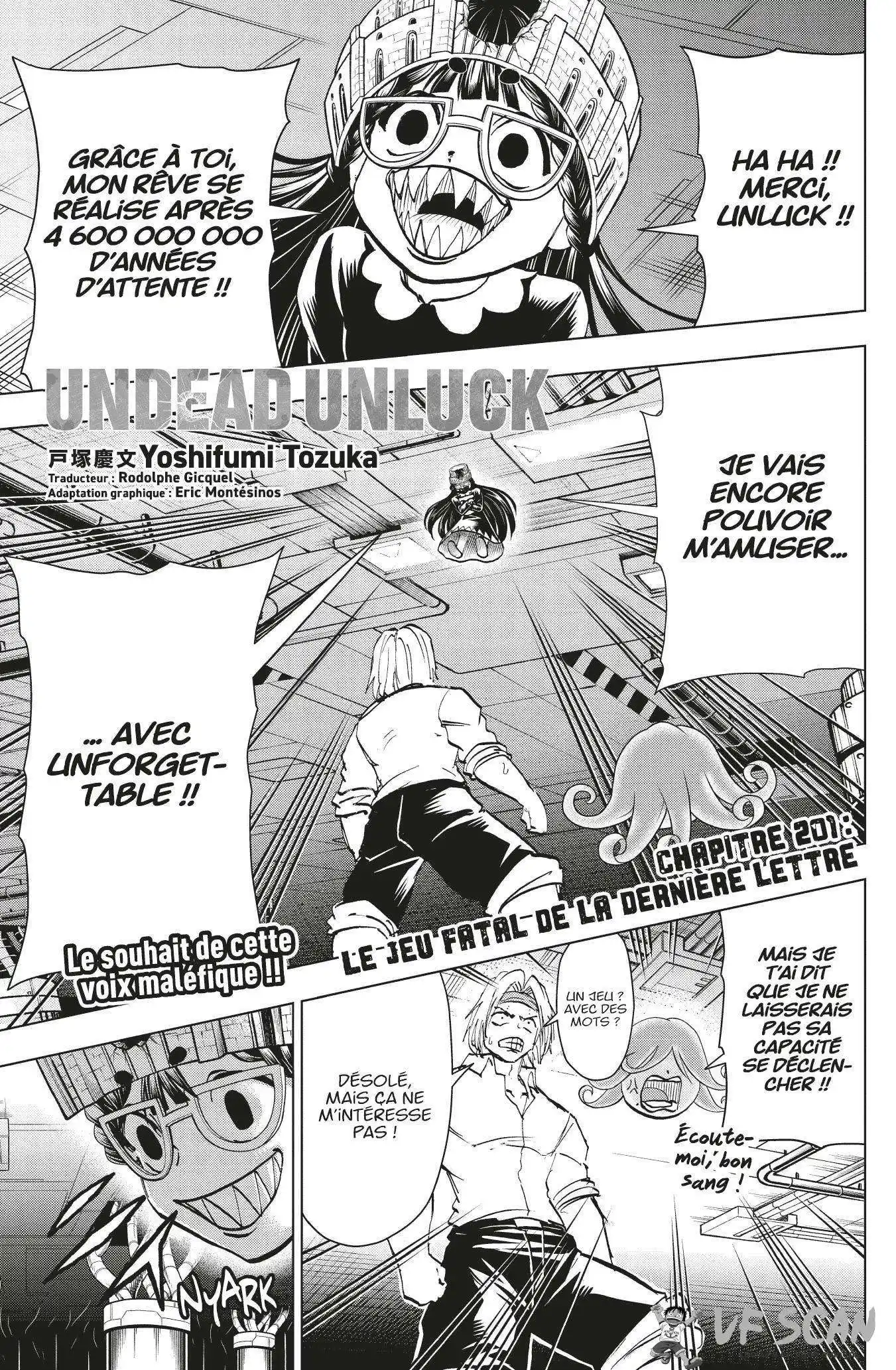 Undead Unluck 201 page 1