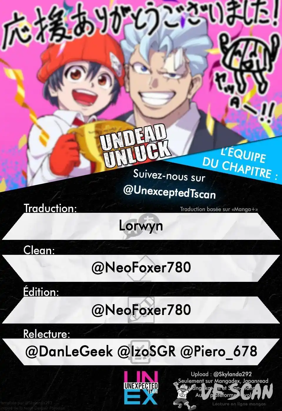 Undead Unluck 22 page 1