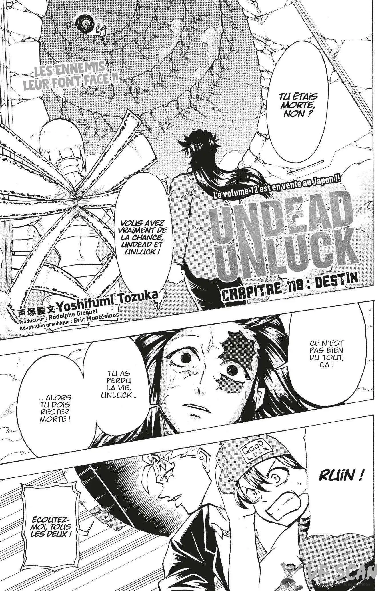 Undead Unluck 118 page 1
