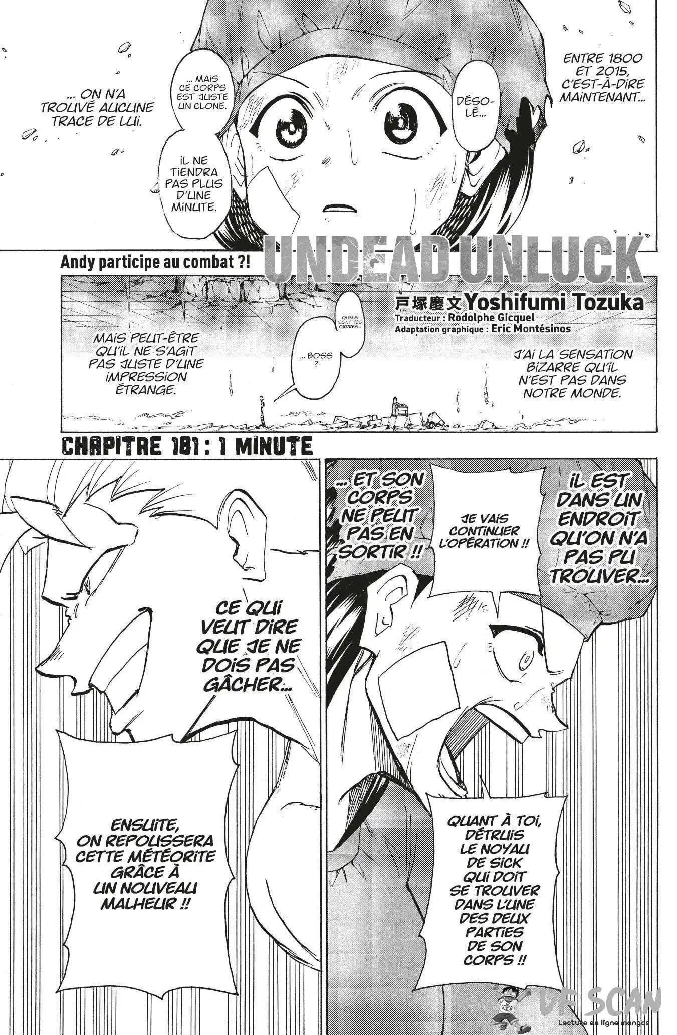 Undead Unluck 181 page 1