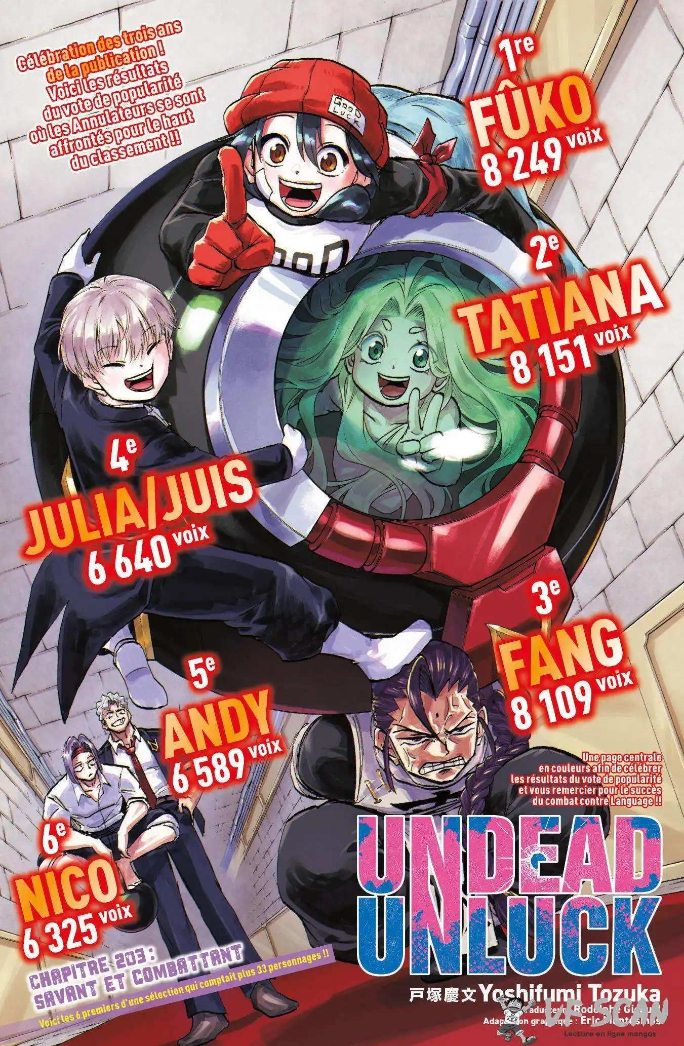 Undead Unluck 203 page 1