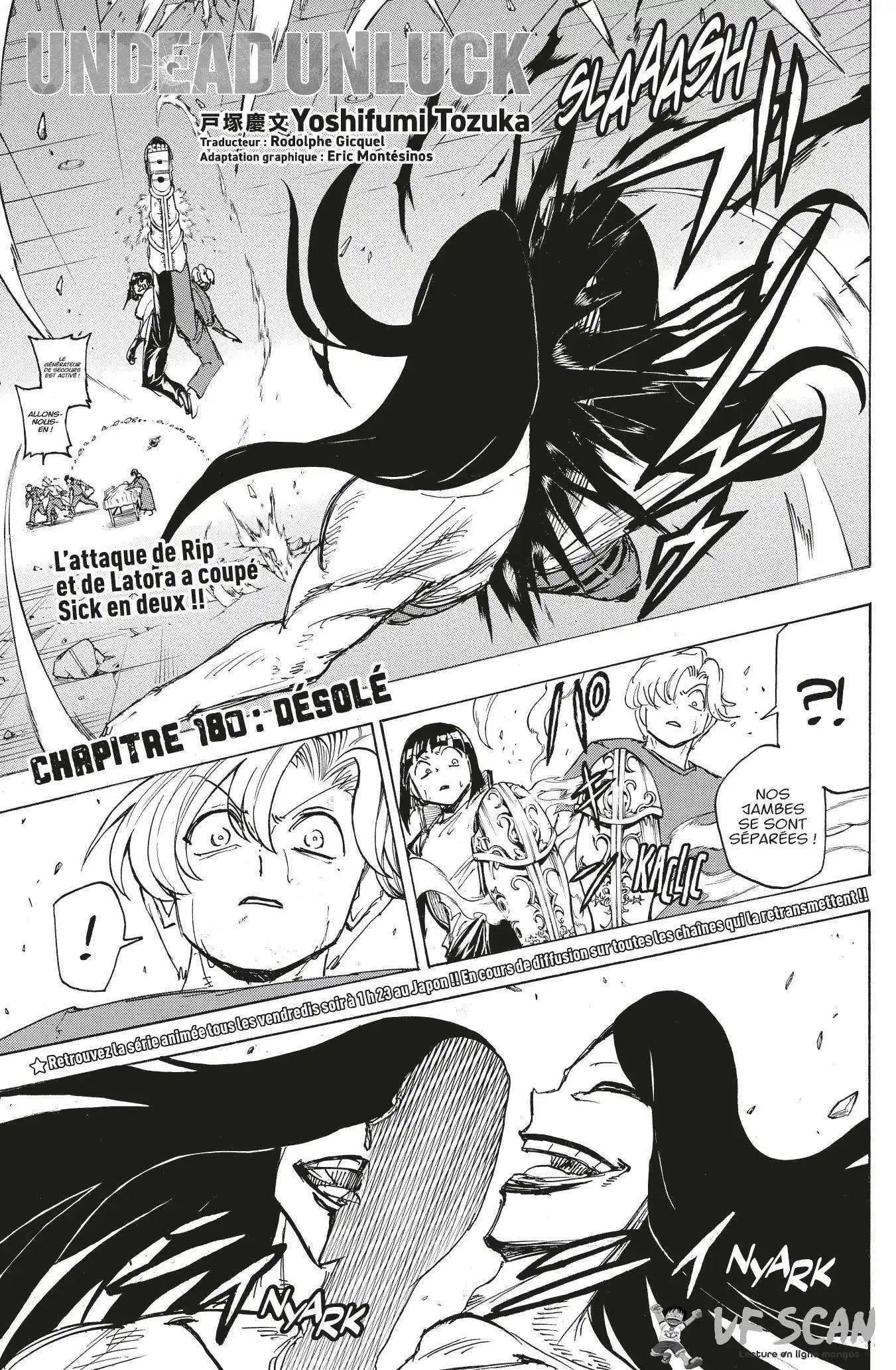 Undead Unluck 180 page 1