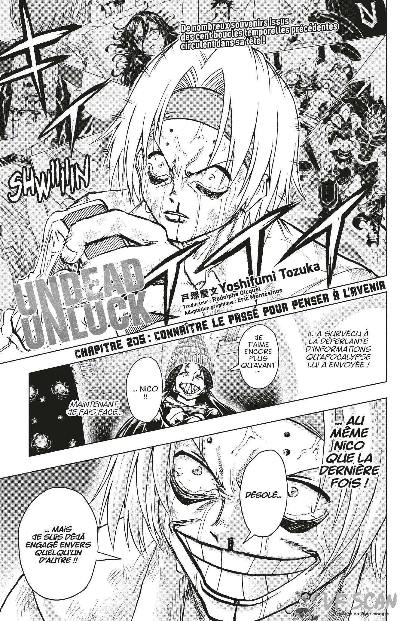Undead Unluck 205 page 1