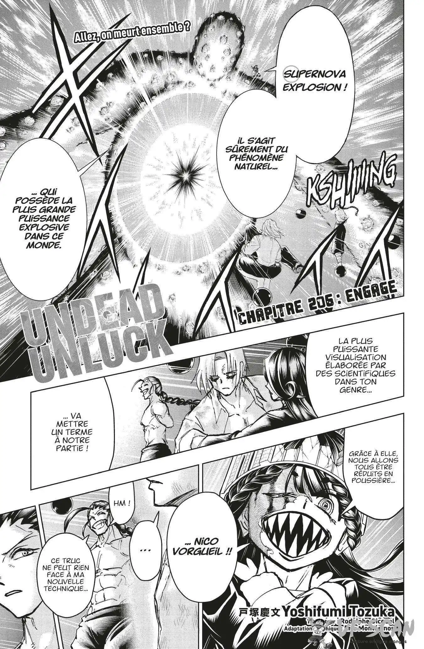 Undead Unluck 206 page 1