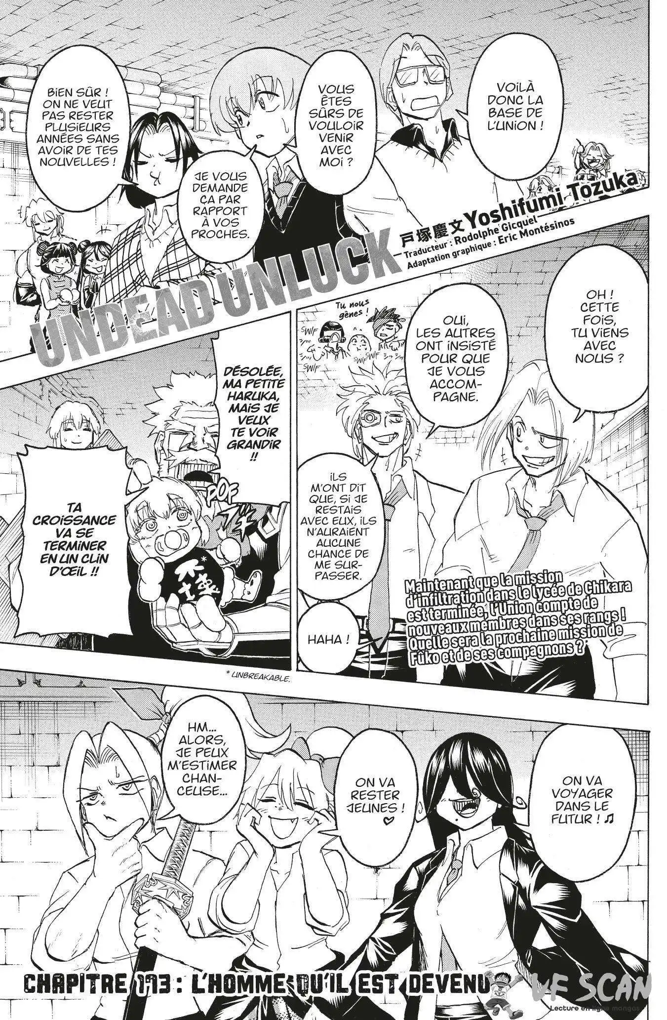 Undead Unluck 173 page 1