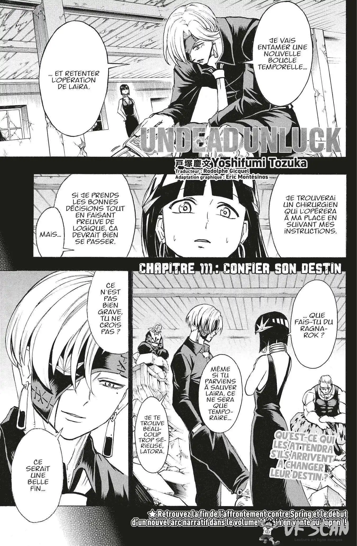 Undead Unluck 111 page 1