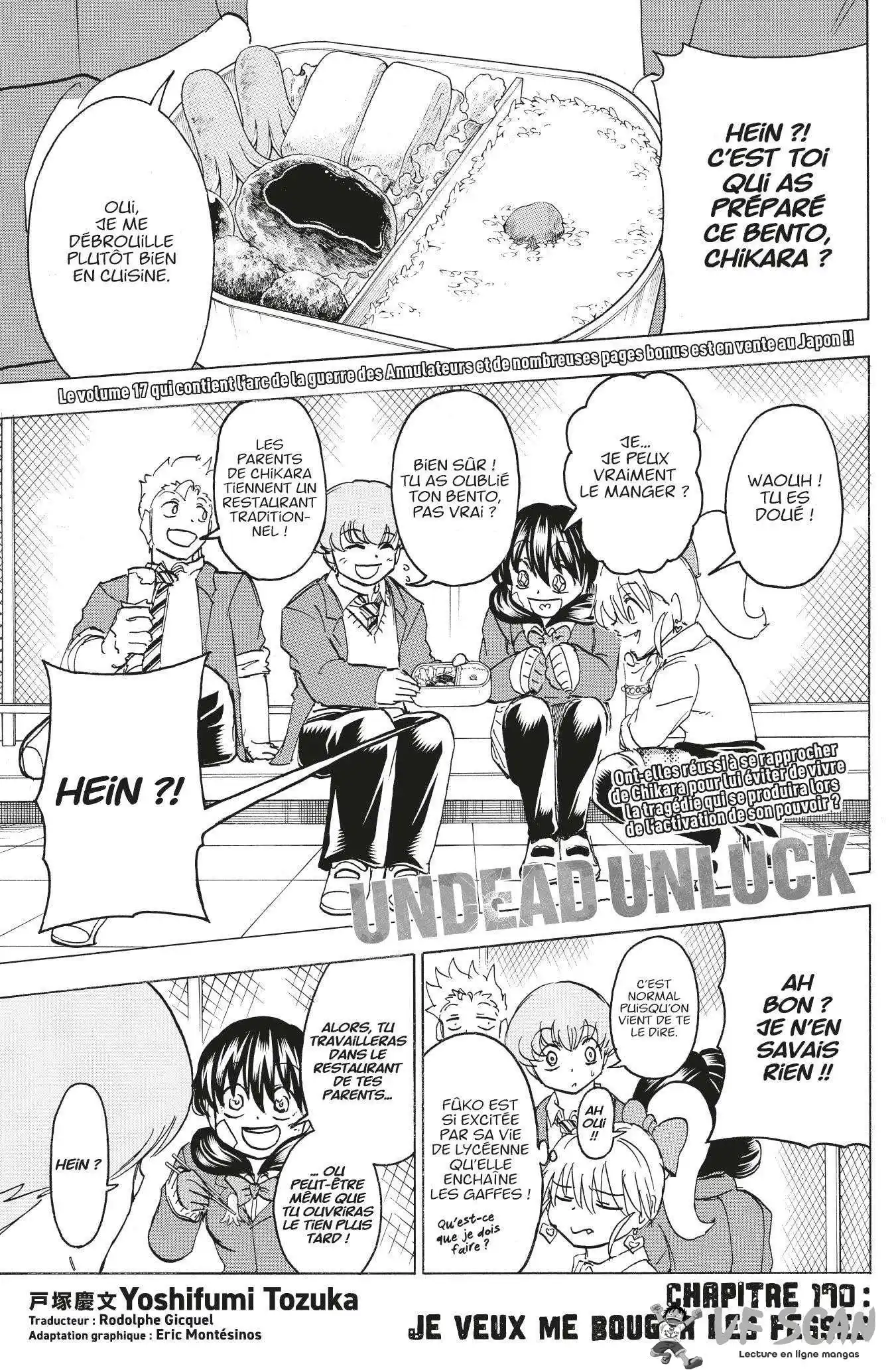 Undead Unluck 170 page 1