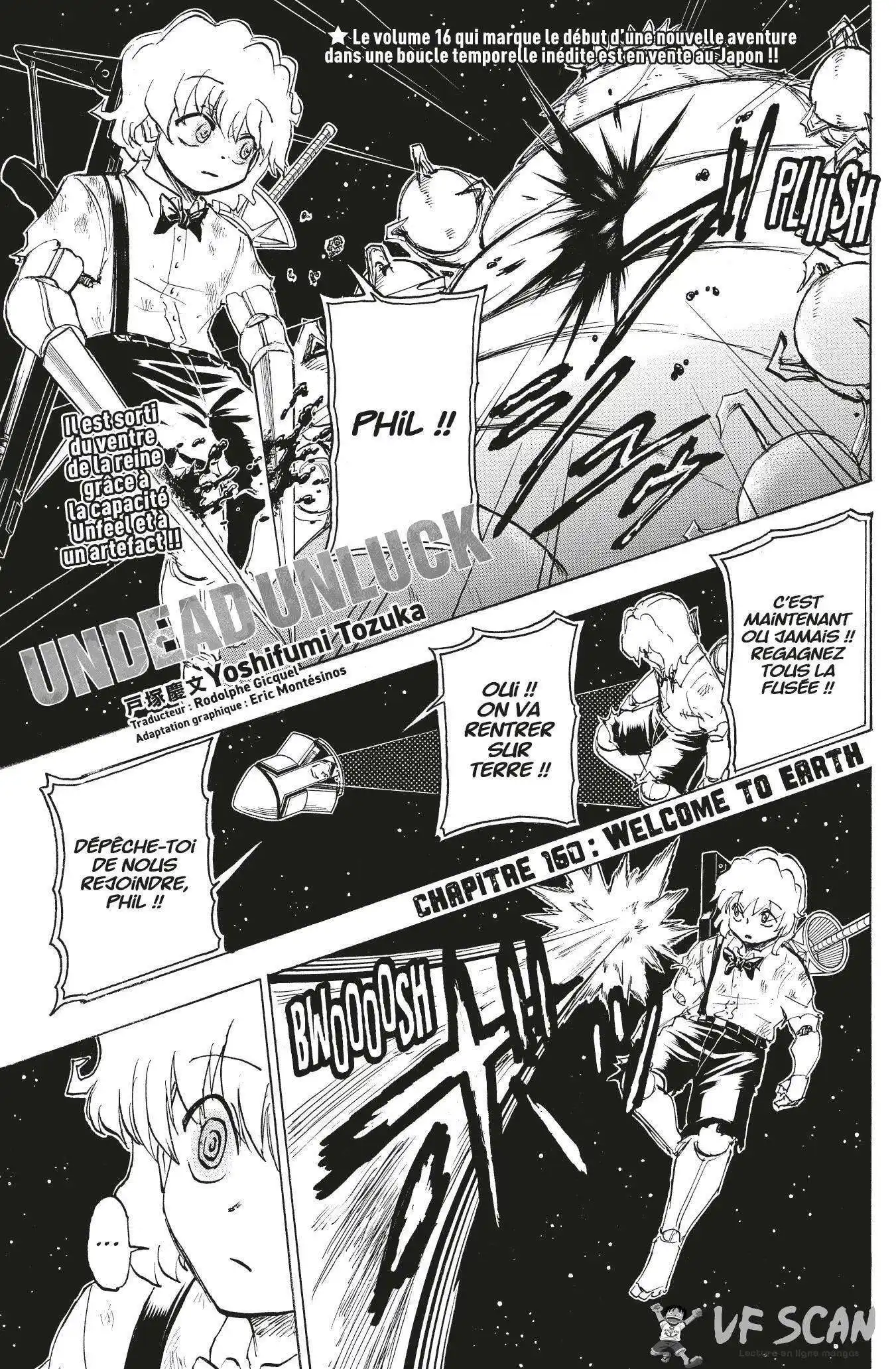 Undead Unluck 160 page 1