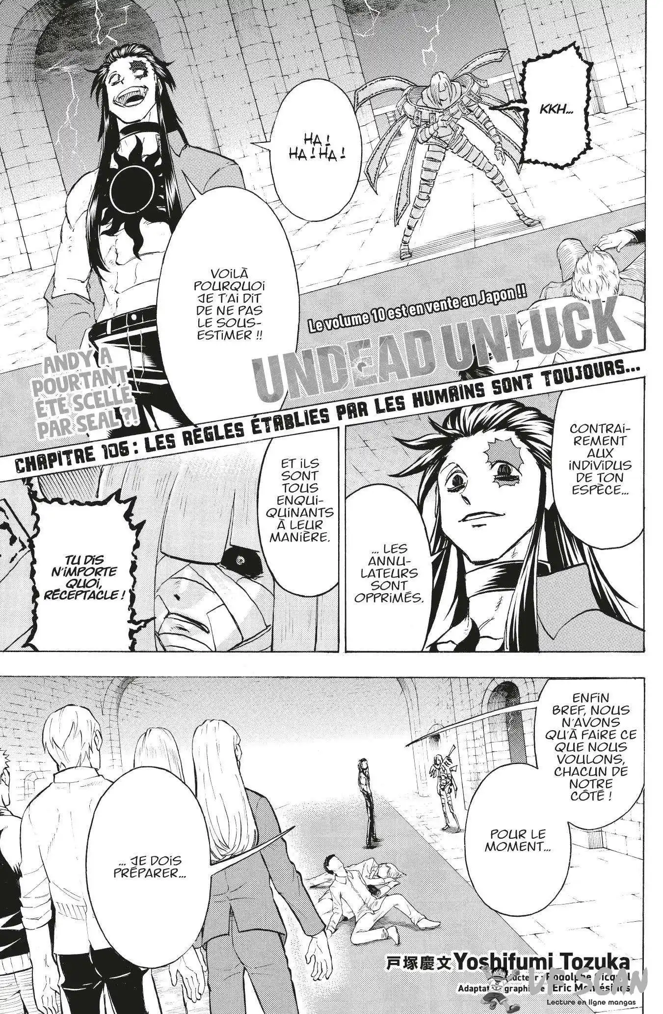 Undead Unluck 106 page 1