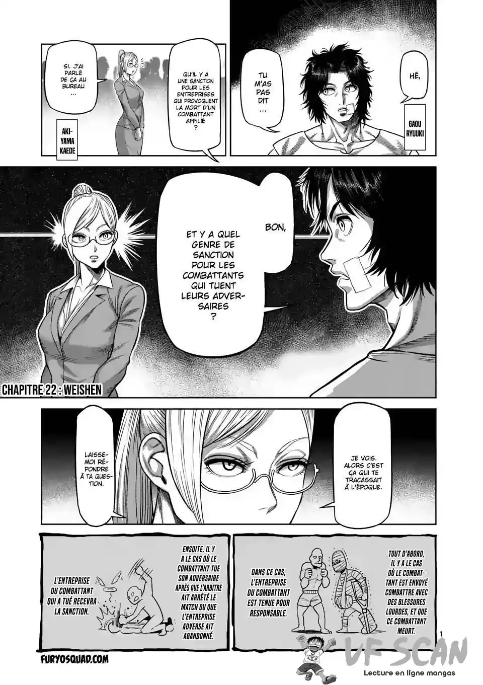 Kengan Omega 22 page 1