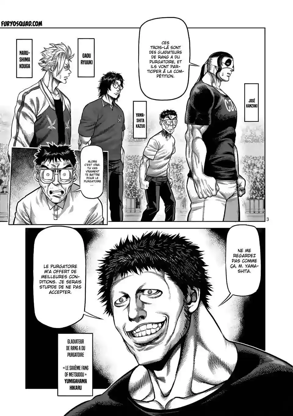 Kengan Omega 32 page 3
