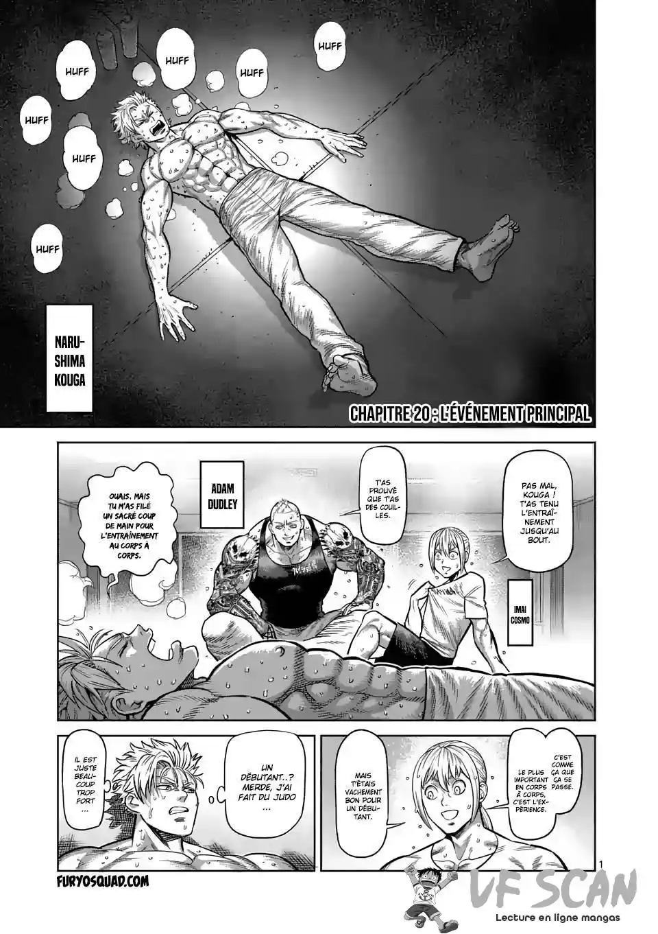 Kengan Omega 20 page 1