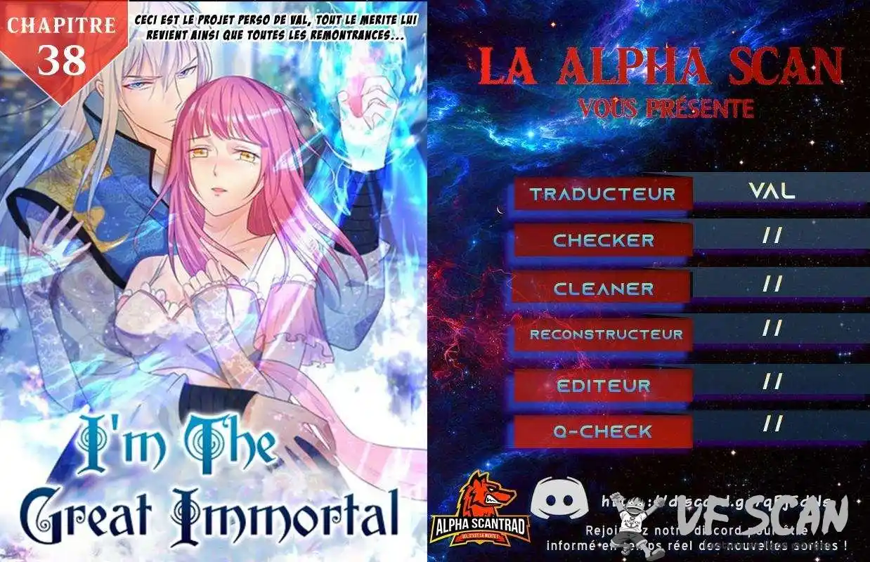 I’m the Great Immortal 38 page 1