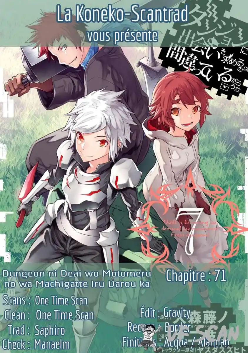 Dungeon ni Deai wo Motomeru no wa Machigatteiru Darou ka 11 page 1
